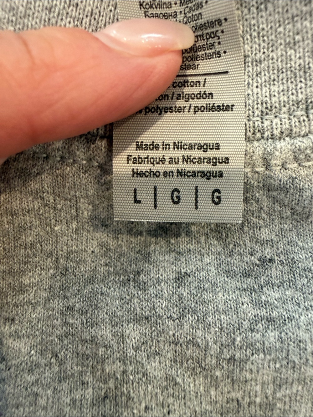 Gildan Grey Sweatshirt with Ghost Cat Embroidery - Picture 5 of 7